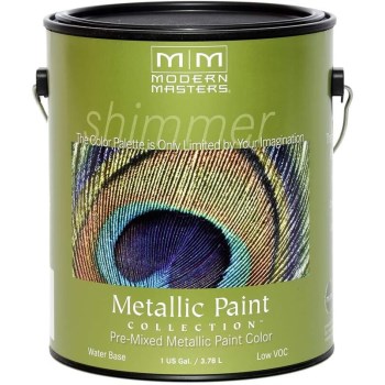 Metallic Paint, Nickel  ~ Gallon