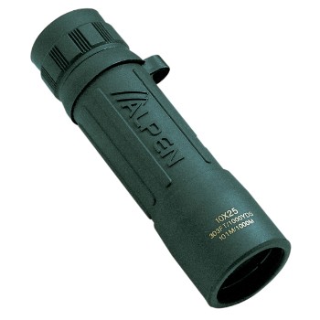 Monocular ~ Green Rubber Covered, 10 x 25
