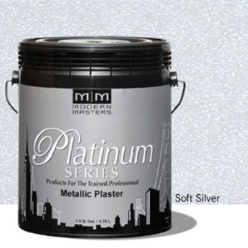 Plaster, Metallic  ~ Soft Silver/One Gallon