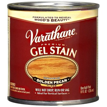 Varathane Premium Gel Stain,  Gold Pecan  ~ 1/2 Pint