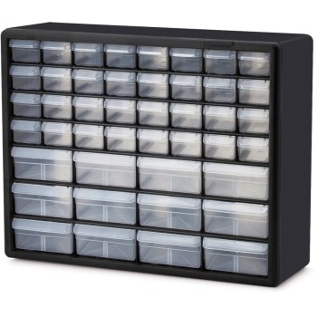 Hardware Storage Cabinet, Black ~ 44 drawers 