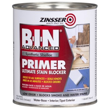 BIN Synthetic Shellac Primer, White ~ Quart