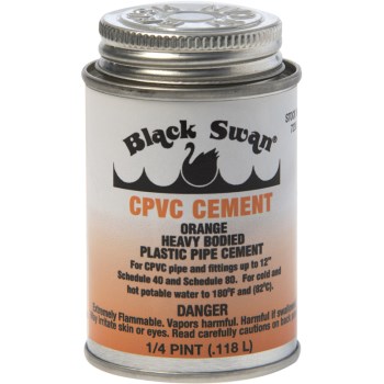 Orange Cpvc Cement ~ 4 Oz