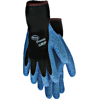 Frosty Grip Insulated Latex Coated Gloves ~ Medium