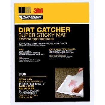 Dirt Catcher Sticky Mat Refill Pad ~ 24" x 30"