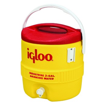 Water Cooler, Yellow/Red 3 Gallon