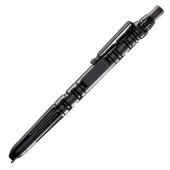 Impromptu Tactical Pen, Black Stainless Steel Body