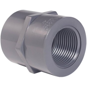 3/4" Schedule 80 FPT x FPT Coupling
