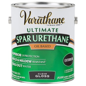 Varathane Premium Exterior Spar Urethane, Clear Gloss ~ Gallon 