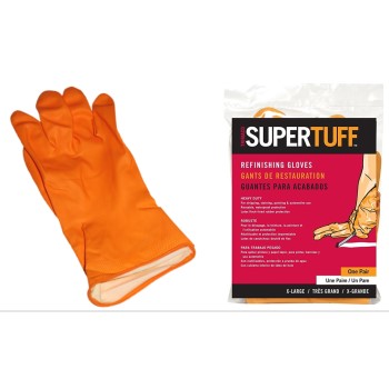 Xl Orange Refinish Glove