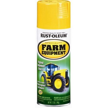 Farm Equipment Finish, John Deere Yellow ~ 12 oz. Spray Can