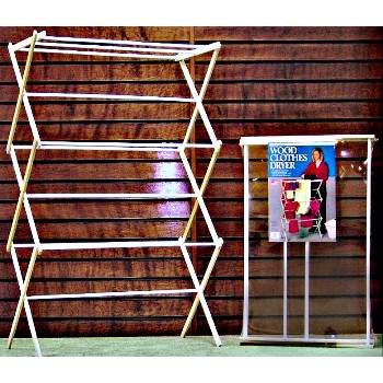 Wooden Folding Clothes Dryer