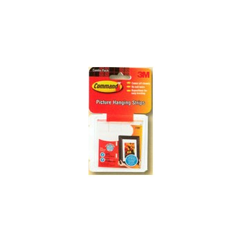 Adhesive Hooks - Small and Medium Picture Hanging Strips