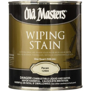Oil-Based Wiping Stain,  Pecan  ~  Quart 