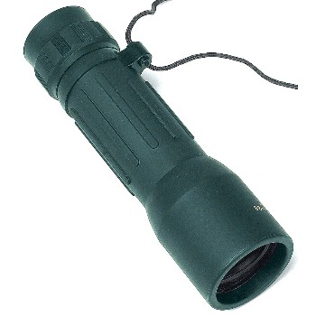 Monocular ~  Green Rubber Covered,  10 x 32 