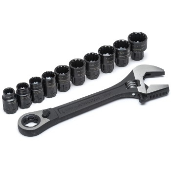 Adjustable Wrench Set - 11 piece