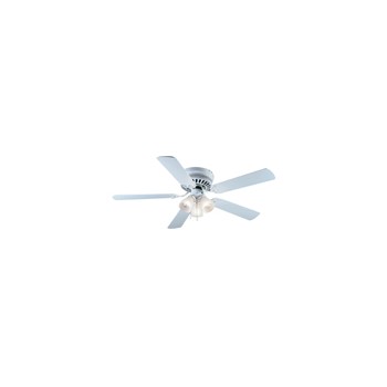 Ceiling Fan, 52 inches White Blade 