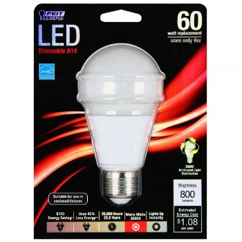 Dimmable LED Light Bulb ~ 9.5 watt
