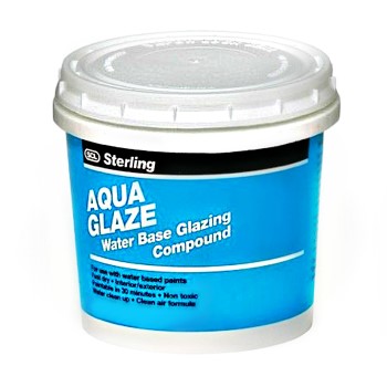 Aqua Glaze Glazing Compound ~  Half Pint 