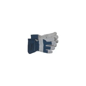 Split Leather Palm Gloves - Large