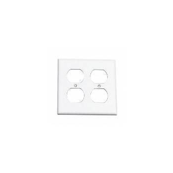 001-88016 2g Outlet Plate Wht
