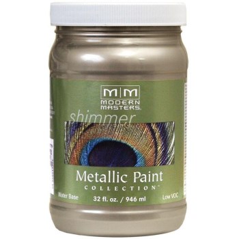 Metallic Paint, Nickel 32 Ounce