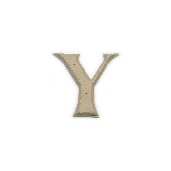 House Letter Y,  Simulated Wood-Grain Letter ~ 7"