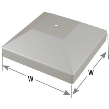 United Steel Products PCP44 4 x 4 Plastic Post Cap  3-5/8x 3-5/8 inches Best Price