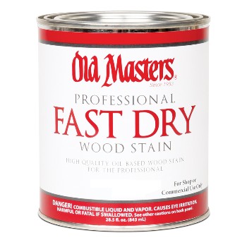 Fast Dry Wood Stain, Natural Tint Base ~ Quart