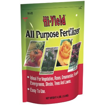 Hi-Yield All Purpose Fertilizer ~ 4 lbs