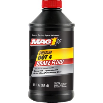 Mag1 Premium DOT 4 Brake Fluid ~ 12oz