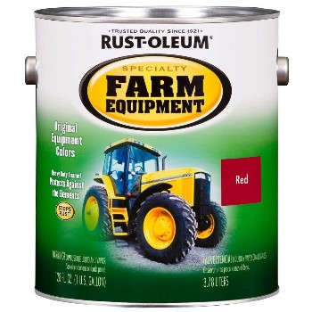 Farm Equipment Paint,  Red ~ Gallon