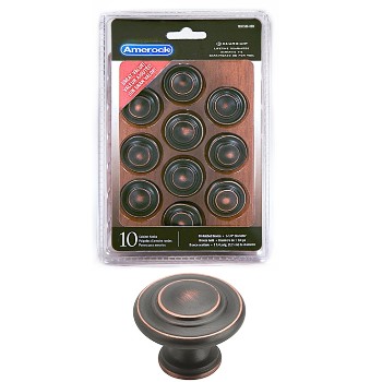 Inspriation Series Knobs ~  1 3/8" Diameter/Pack of 10
