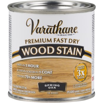 Fast Dry Stain, Spring Oak  ~ 1/2 pint