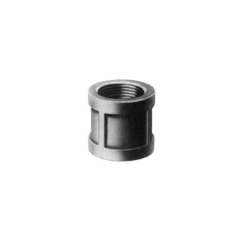 Malleable Coupling - Galvanized Steel - 1/4 inch