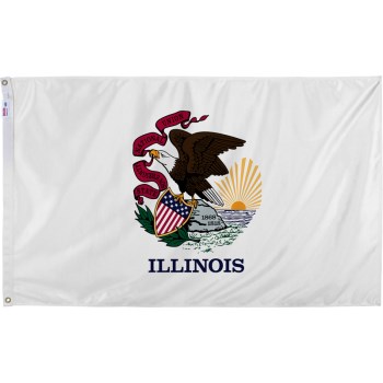 3x5 Illinois Flag