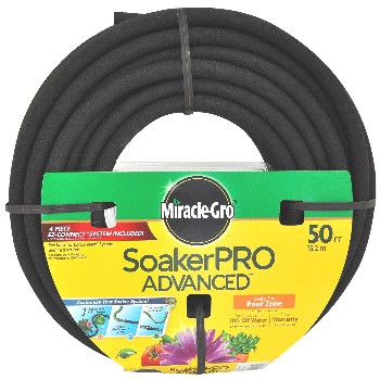 Soaker Hose, Miracle-Gro Brand  ~ 3/8" x 50 ft