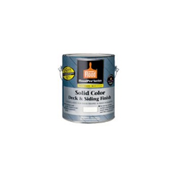 The Flood Co/Akzo Nobel Coating 14315 Solid Color Deck and Siding Finish   White ! Gal Best Price
