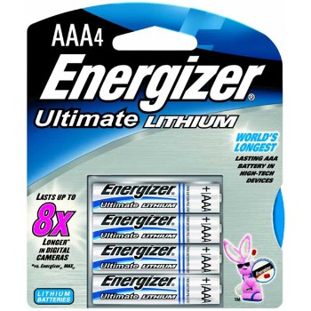 Energizer Ultimate Lithium AAA, 4 Pack