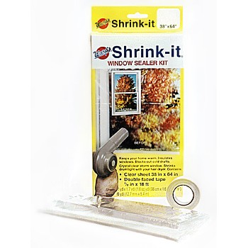 Shrink-It Window Kits - Carton of 12 Kits - 38" x 64"