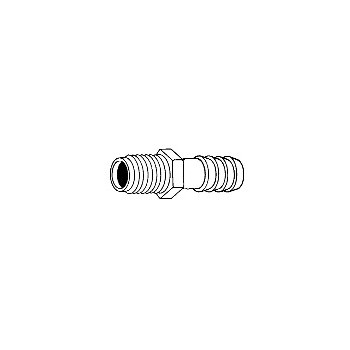 Male Adapter, 3/4 x 1 inch