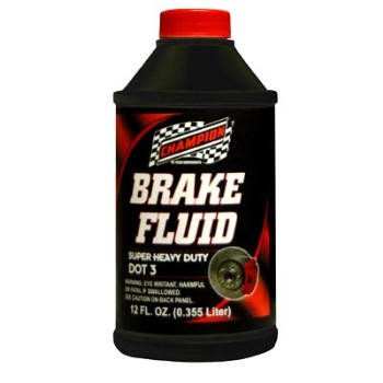 Brake Fluid - DOT3 - 12 oz
