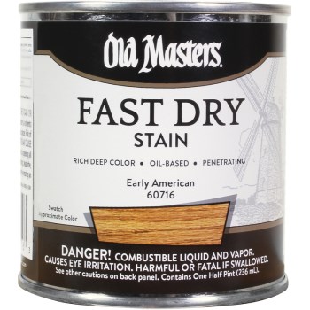 Fast Dry Stain, Early American ~ 1/2 pint