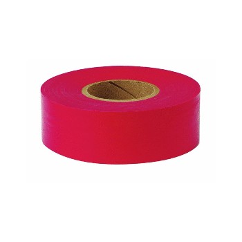 Flagging Tape - Red - 1 inch x 150 feet