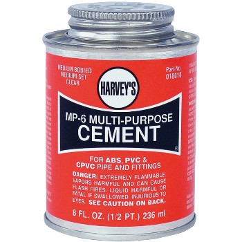 Multi Purpose Cement, MP-6  ~ 8 Ounce