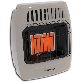 Dual Gas Fuel  Infrared Space Heater Wall Heater #KWD215, Vent Free ~ 12,000 BTU
