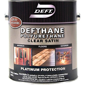 Defthane Clear Satin Polyurethane ~ Gallon