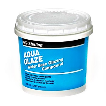 Aqua Glaze Glazing Compound ~ Quart
