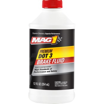 Mag1 Premium DOT 3 Brake Fluid ~ 12oz