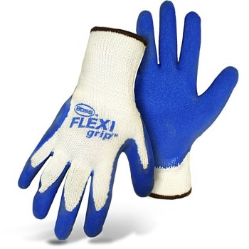 Flexi-Grip Gloves w/Rubber Palm ~  Medium